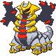 Giratina, as sprited in Pokemon Platinum (Nintendo DS, 2008)