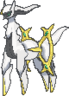 Arceus, as rendered in Pokemon Legends: Arceus (Nintendo Switch, 2022)